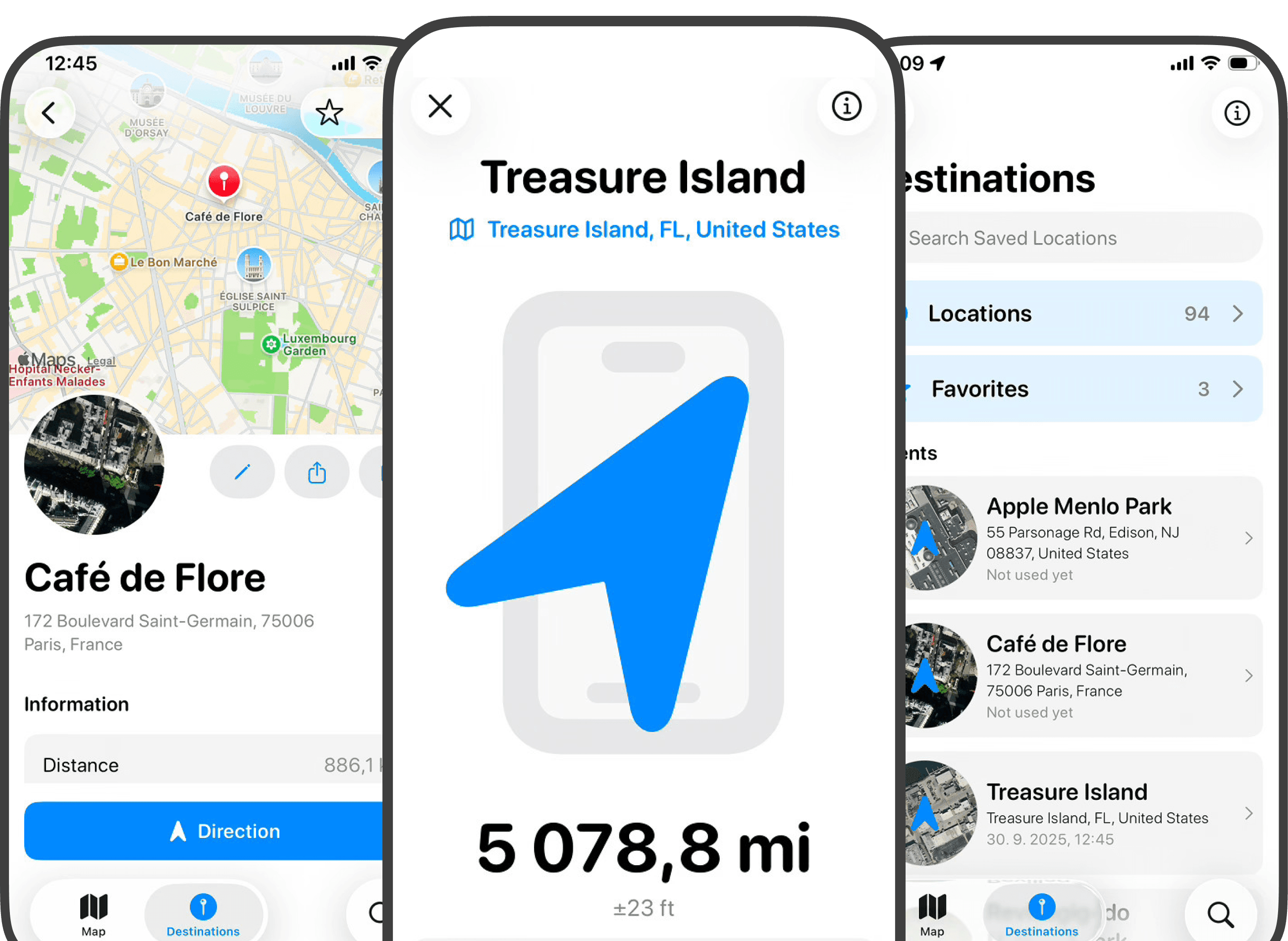 DirectionKit – GPS Compass Preview